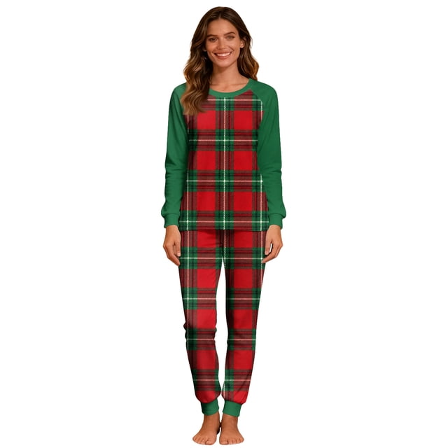 Birdeem Christmas Tree Print Top & Pants Set, Small Christmas Tree, Stand & Top Accessories