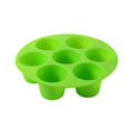 thumbnail image 2 of Molde de silicona para tartas con 7 orificios, accesorios para freidora de aire, herramientas para hornear, molde para tartas práctico y duradero, herramientas para hornear, 2 of 3