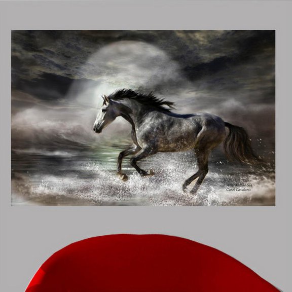 Wallhogs Cavalaris Wild As The Sea Wall Mural