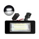thumbnail image 1 of Bombillas LED para matrícula de coche, superbrillantes, CanBus, sin errores, 6000 K, xenón, blanco frío, 18 SMD, luces traseras para A1/A3/A4/S4/A5/A6/A8/S8/Q5/Q7/etc., 1 of 5