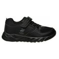 thumbnail image 2 of Beverly Hills Kids' Sneakers with Easy On and Off Hook & Loop Closure - A Great Choice for Little Kids (Little Kids) color: Black size: 5, 2 of 7