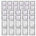 thumbnail image 2 of Reusable Aluminum Foil Sealable Food Bags With Zipper Stand Up Insulated Lunch & Freezer Storage Pouches Odor Resistant 30PCS 3 size, 2 of 9