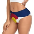 thumbnail image 5 of Women Bikini Underwear Colorado-Texas-Flag Ladies Panties Hipster Briefs Undies Large, 5 of 6