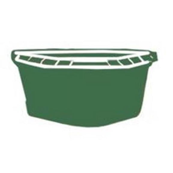 Fortex/Fortiflex CF24GR Corner Feeder, 24 Quart, Green