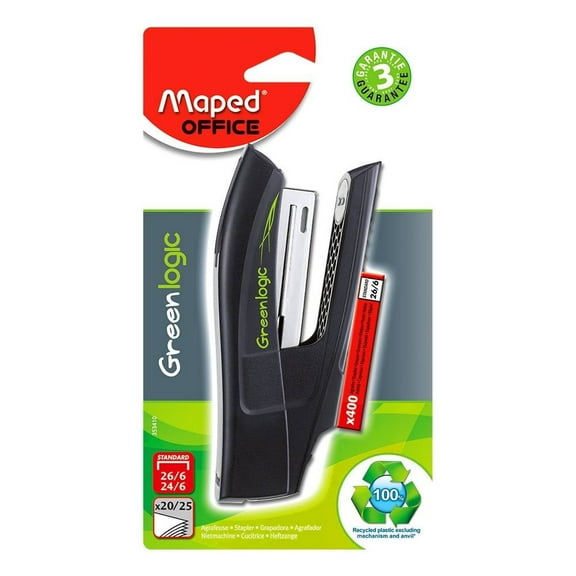 Engrapadora Maped con Caja de 400 Grapas