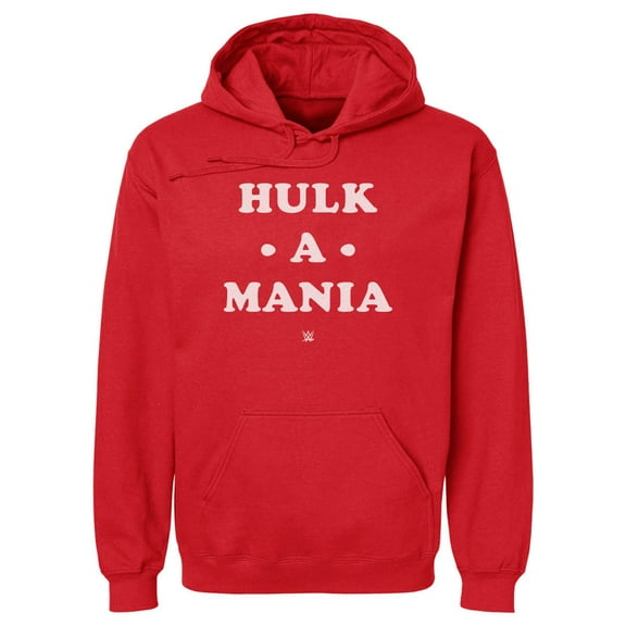 Men's 500 Level Red Hulk Hogan Hulk-A-Mania Pullover Hoodie