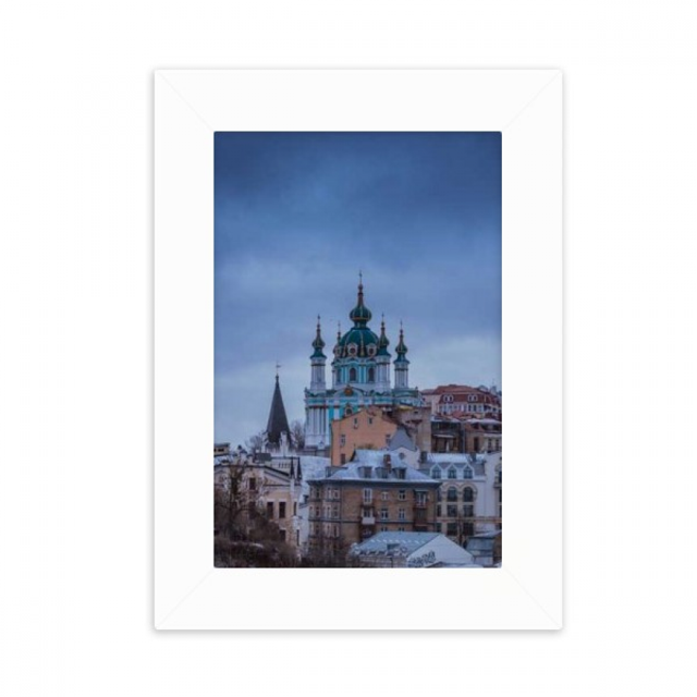 Castle Clouds Blue Sky Desktop Photo Frame Picture Display Decoration Art Painting