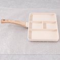 thumbnail image 4 of Sartén Para Huevos De 4 Secciones, Sartén Seccional, Parrilla Dividida, Sartén Para Desayuno, Sartenes Cuadradas Antiadherentes De Aluminio, Livianas, Con Mango De Madera Para, 4 of 7