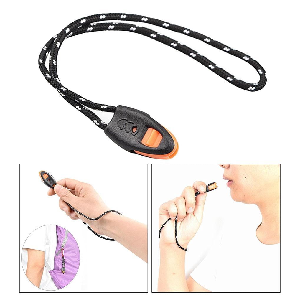 Survival Whistle Aluminum Camping Emergency Gear Sos Safety Outdoor Whistles E0C3
