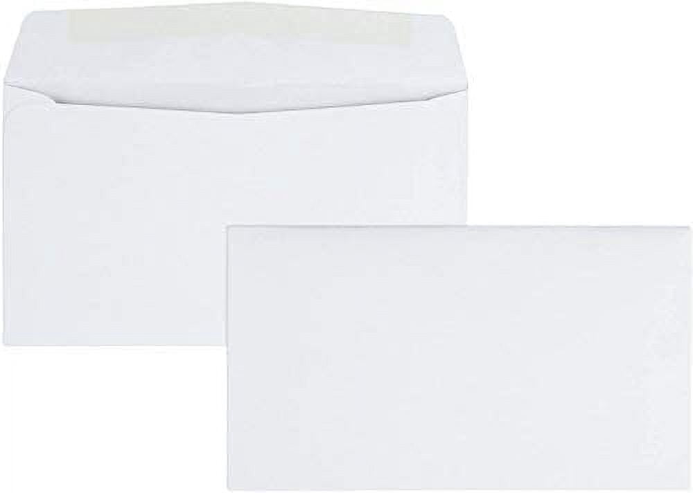 Limited Papers (TM) Regular Mailing and Business Envelopes, White Color, Gummed Seal, 24 Pound, Variety of Sizes and Quantities. (#7 (3.75 x 6.75), 1000)