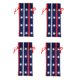 thumbnail image 1 of 4 fundas con cordón para botellas de vino tinto para el Día de la Independencia de Estados Unidos, 1 of 6