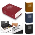 thumbnail image 3 of Graflsoa Coffre-Fort Compact en Forme de Livre avec Serrure Cachée, Mini Coffre-Fort pour Dictionnaires, Bijoux et Objets de Valeur, Boîte de Rangement Décorative en Plusieurs Couleurs, 3 of 7