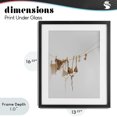 thumbnail image 4 of Stupell Industries Contemporary Sunlit Bikini on Clothesline Black Framed Print Under Glass, 13 x 16, by Ziwei Li, 4 of 8