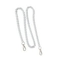 thumbnail image 4 of Jewelry Making Chain, 8Pcs 39.4in Long Metal Curb Chains Widely Used  For Anklet, 4 of 8