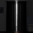 thumbnail image 3 of Cortinas opacas LEMOMO, color negro, 132 x 213 cm, 2 paneles, poliéster, 3 of 9