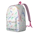 thumbnail image 2 of Bold Roaring Dinosaur School Backpack – Cute Abstract Dino Design for Daily Use, Short Trips, and Travel, 2 of 5