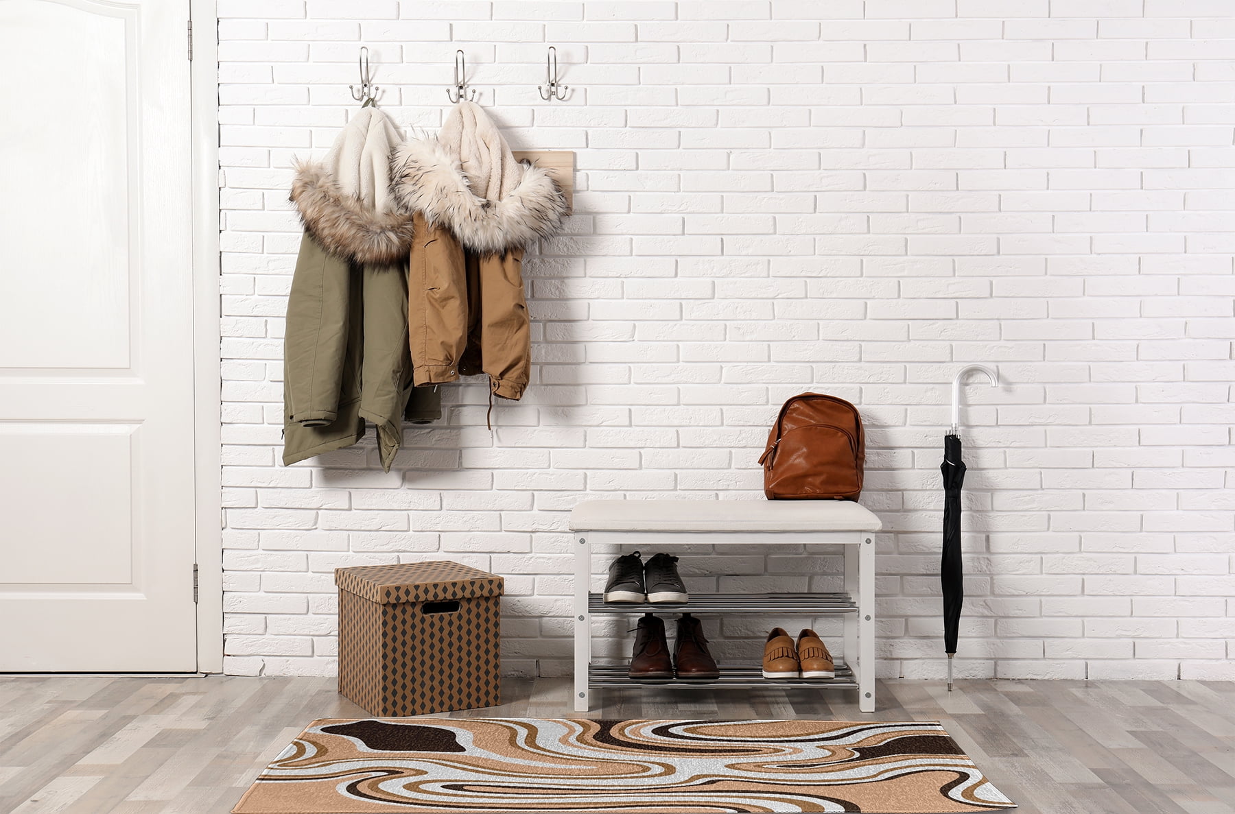 Simply Daisy 3' x 5' Brown Agate Rug