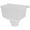 White, variant on Monyance rain gutter barrel Downspout Diverter Replacement Rainwater Collection Barrel Water Diverter Supply(10.43X6.06X8.07Inches)