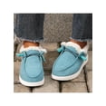 thumbnail image 4 of Gomelly Womens Slipper Cotton Cloth Indoor & Outdoor Moccasins Slip On, 4 of 4