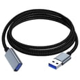 thumbnail image 7 of YIGSECU Flexible USB3.0 Extension Cord for Extending Connection to Computers and Peripherals for USB Keyboards,Mouse, Tablet, 7 of 7