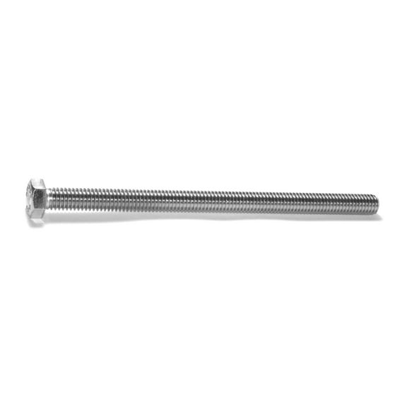 3/8"-16 x 6" 18-8 Stainless Coarse Full Thread Hex Head Tap Bolts (2 pcs.)