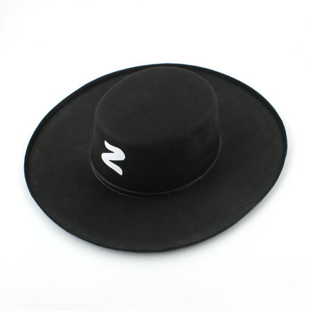 Adult Bandit Hat Zorro Halloween Costumes Party Hats