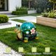 thumbnail image 5 of Solar-powered Luminous Animals Lamp Crystal Ball Animals Figurine Resin Garden Garden Decoration Lamp, 5 of 6