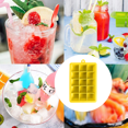 thumbnail image 5 of Ice Cube Trays - Ice Cube Mold Square Shape Ice Tray Fruit Ice Cube Ice Cream Maker Kitchen, 5 of 5