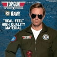 thumbnail image 4 of Underwraps UR30543 Navy Top Gun Pilot Jacket Adult Costume-Men's XX-Large, 4 of 11