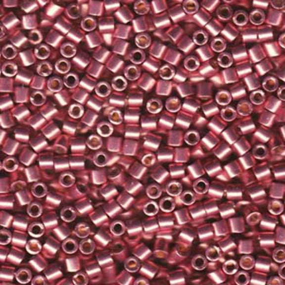 Duracoat Galvanized Dark Coral Miyuki Delica Beads 10/0 DBM1839-TB