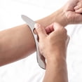 thumbnail image 3 of Herramienta de masaje de raspado Gua Sha de acero inoxidable deportivo, herramienta, tejido blando para fisioterapia, tejido cicatricial para espalda, piernas y brazos, 3 of 5