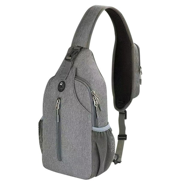 Mochila bandolera bandolera para viajes, senderismo y pecho