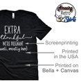thumbnail image 5 of Extra Thankful This Year Shirt, Thanksgiving Maternity Shirt, Pregnancy Announcement Shirt (Black Mens, Large), 5 of 6
