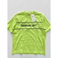 thumbnail image 1 of Reebok GH8567 Linear Cotton Tee Neon Green ( M ), 1 of 1