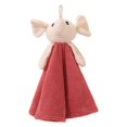 thumbnail image 2 of Sunsanly Hand Bath Towel Kitchen Towels Dish Cloth Soft Microfiber Coral Velvet Fleece Child Hand Towel - Hanging Loop - Machine Wash Ultra Absorbent Fast Drying(Cartoon Rabbit), 2 of 8