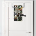 thumbnail image 2 of Hibiscus Hanging Pocket Organizer, Tropical Flowers in Real Life Tones, Printed Polyester Storage Bag with Pockets, 9" x 16", Multicolor, 2 of 2