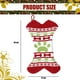 thumbnail image 3 of Medias Navideñas Zhivalor Tejidas para Perros con Forma de Hueso o Pez, 3 of 5