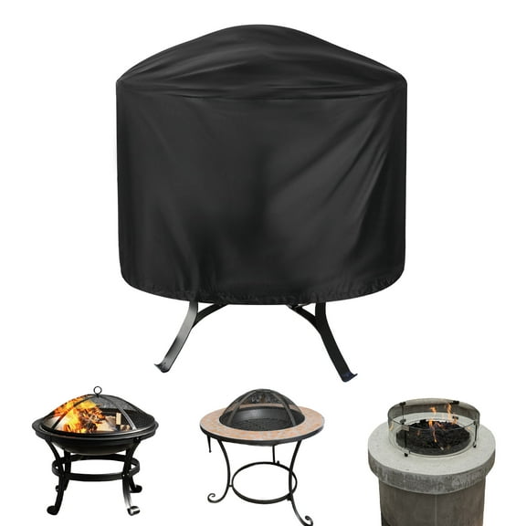 Uxcell BBQ Gas Grill Cover, 30" x 23" Waterproof Weather Resistant Charcoal Grill Cover for Outdoor Grill [Black]