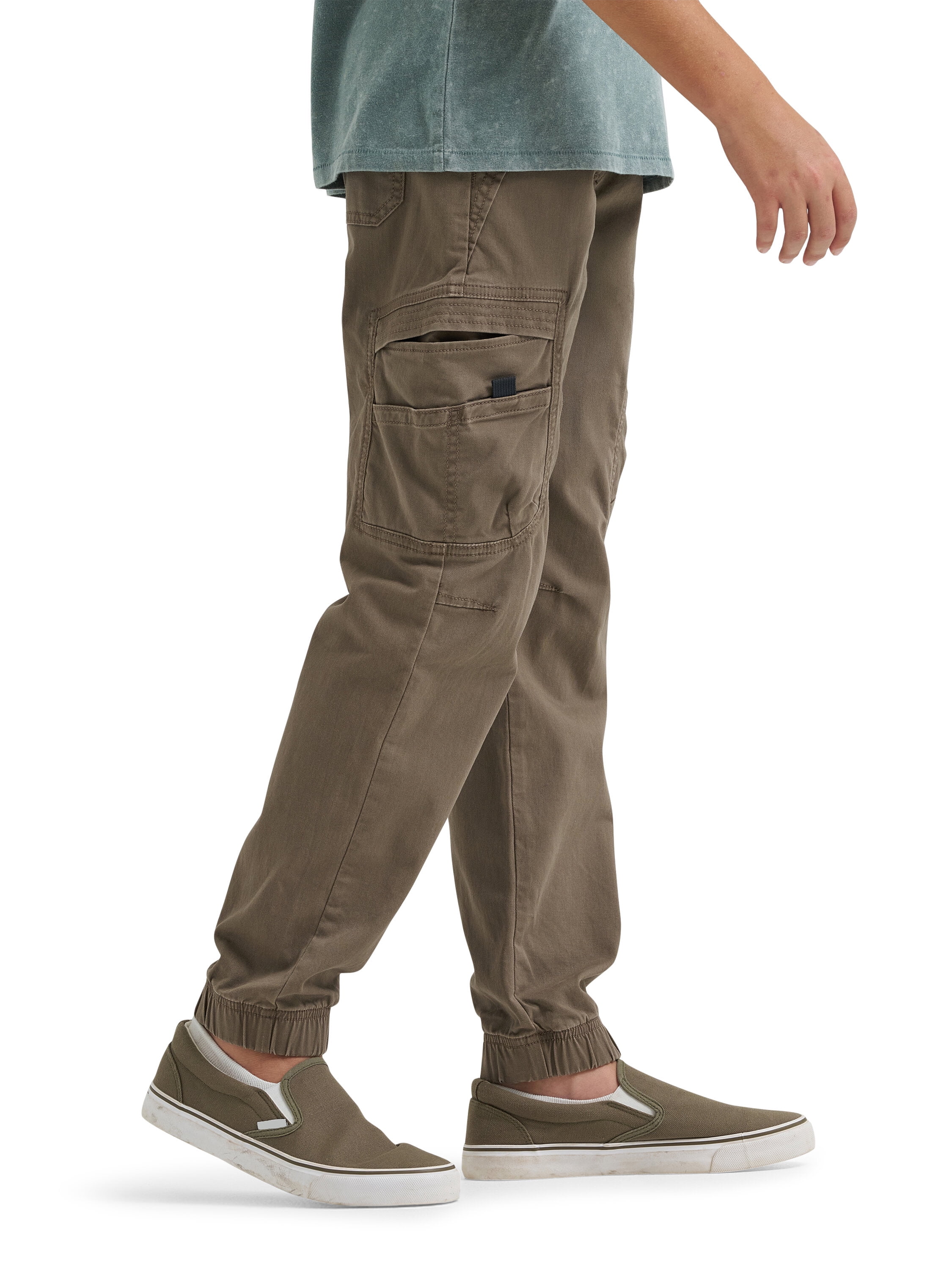 Wrangler Boys Gamer Cargo Twill Pant, Sizes 4-16
