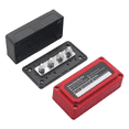 thumbnail image 6 of 2PCS 300A Bus Bar Heavy Duty Power Distribution Block Busbar Box with 4XM8 (5/16Inch) Terminal Studs for Car RV Boat, 6 of 9