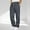 Dark Gray, variant on HOMADLES Mens Sweatpants for Men with Pockets Outdoor Hiking Jogger Pants Elastic Waist Straight Leg Drawstring Casual Sweatpants Open Bottom Sweatpants Black