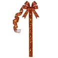 thumbnail image 2 of Halloween Cabinet Bows,Light‑Up Halloween Ribbon Bow,Lighted Halloween Cabinet Ribbon Bowknot,Battery‑Powered Cabinet Door Bow Ornament,Halloween Decoration for Porch,Front Door,Window, 2 of 4