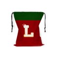 thumbnail image 1 of Bolsa de Almacenamiento Del Árbol de Navidad Bolsa de Regalo de Navidad de 26 Cartas 12.2x14.96In Rojo Poliéster con Cordón Bolsas de Regalo de Navidad, 1 of 6