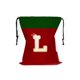 thumbnail image 1 of Bolsa de Almacenamiento Del Árbol de Navidad Bolsa de Regalo de Navidad de 26 Cartas 12.2x14.96In Rojo Poliéster con Cordón Bolsas de Regalo de Navidad, 1 of 6
