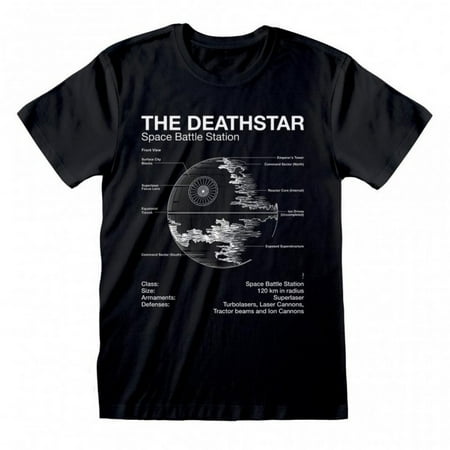 Star Wars Unisex Adult Death Star T-Shirt | Walmart Canada