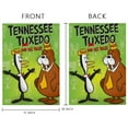 thumbnail image 4 of Tennessee Tuxedo and His Tales-themed Garden Flag. Perfect gift for fans, friends, and family members, and suitable for outdoor activities, party decorations11''x18'', 4 of 5
