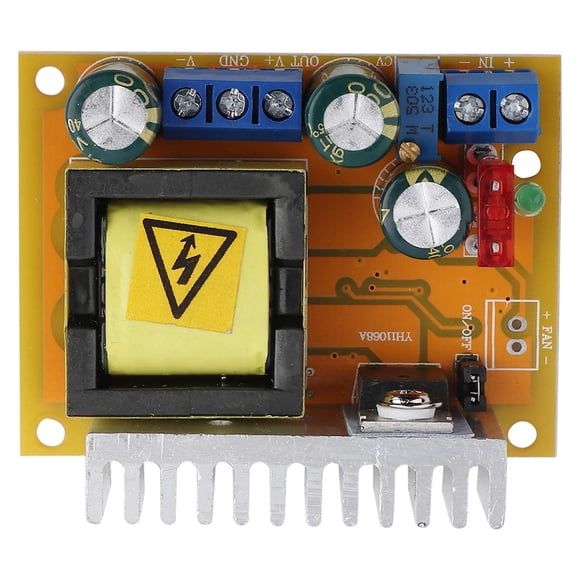 Convertidor DC Boost Vikye Alto Voltaje 8-32V 12V a ± 45V-390V para Fuente de Alimentación