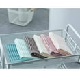 thumbnail image 4 of AUQ 4Pcs Towels Soft Face Towels Solid Color Hand Towels,Brown, 4 of 4
