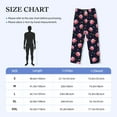 thumbnail image 4 of Picia Cartoon Donut Planets Mens Soft Woven Cotton Elastic Waistband Sleep Pajama Pant Lounge Sleep Pant With Pockets And Drawstring-Small, 4 of 9