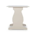 thumbnail image 6 of Linon Weston 3-Piece Farmhouse Indoor Corner Dining Nook with 5-Piece Cushion Set, White/Charcoal, 6 of 28